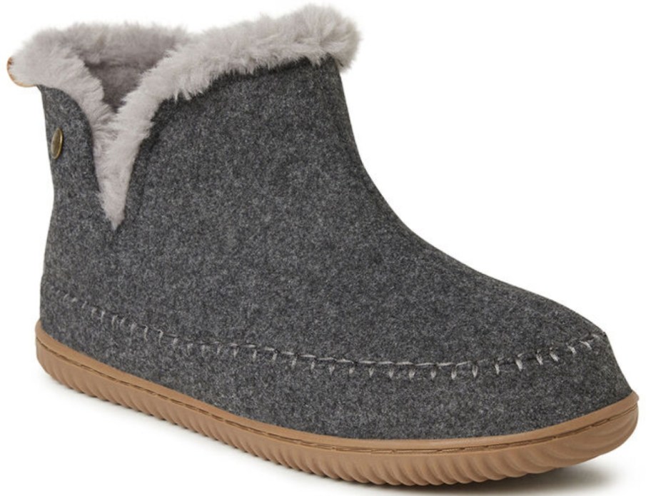 mens grey bootie