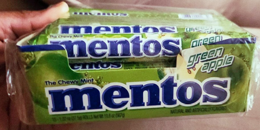 Mentos Chewy Candy Roll 15-Pack Just $12 Shipped on Amazon (Reg. $22)