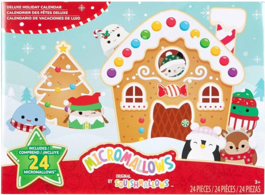 Micromallows 2.5" Squishmallows Holiday Advent Calendar Plush
