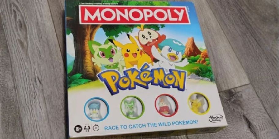 Monopoly Pokémon Edition Board Game Only $12.76 on Amazon (Reg. $25)