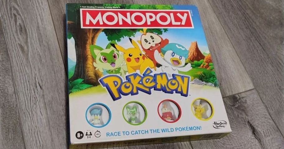 Monopoly Pokémon Edition Board Game Only $12.76 on Amazon (Reg. $25)