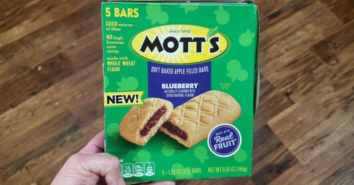 Mott's Soft-Baked Fruit Bars 5-Packs Just $2 Shipped on Amazon