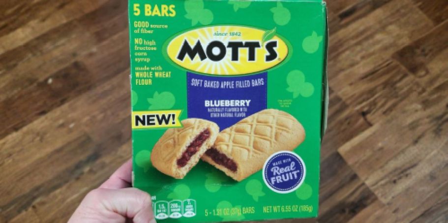 Mott’s Soft-Baked Fruit Bars 5-Packs Just $2 Shipped on Amazon