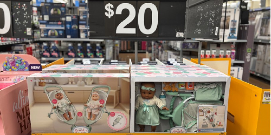 My Sweet Love Doll and Stroller 12-Piece Set Only $20 on Walmart.com