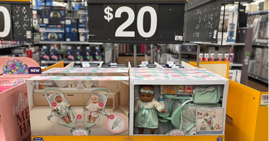 My Sweet Love Doll and Stroller 12-Piece Set Only $20 on Walmart.com