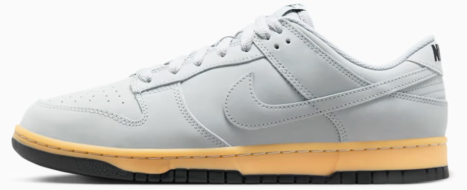 light grey nike sneaker