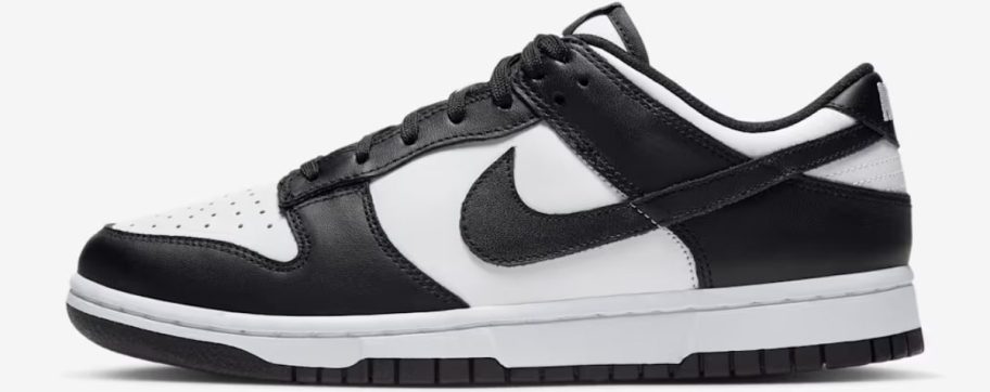 Nike Dunk Low Women's Shoes in Black and White "Pandas" style