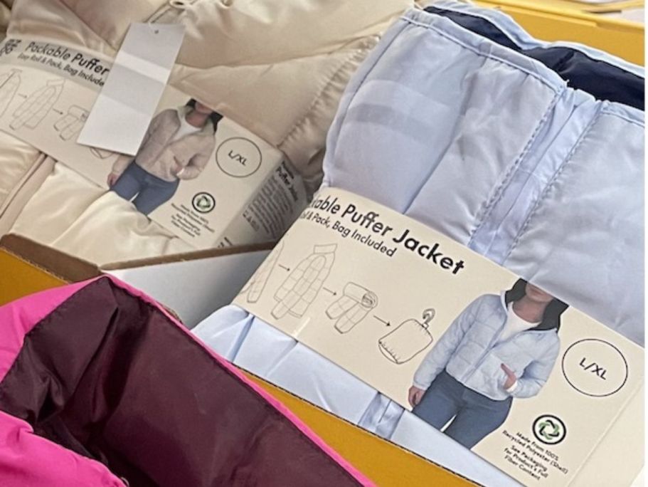 Hurry! Women’s Packable Puffer Jackets Only $8 on Walmart.com