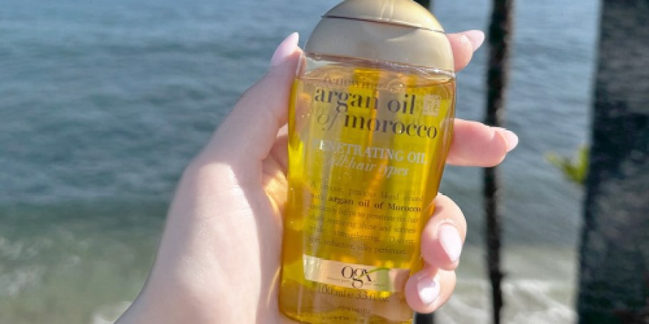 OGX Argan Oil Hair Treatment Only $3.78 Shipped on Amazon (Reg. $11)
