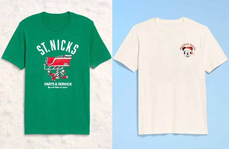 Old Navy Men's Holiday Graphic Tees