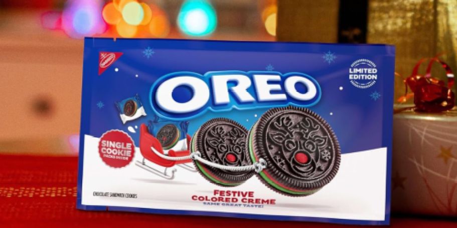 Festive Red & Green Reindeer OREO Cookies Only $2.77 Shipped on Amazon