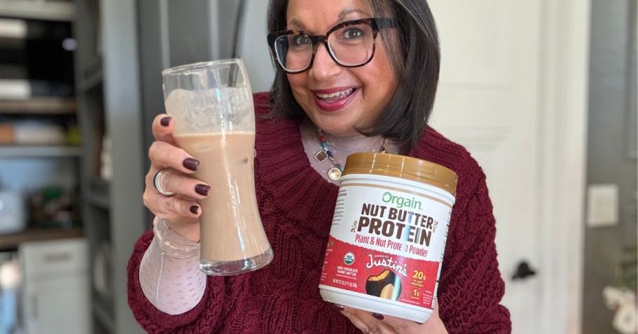 25% Off Orgain Justin’s Nut Butter Protein Powders on Amazon (Under $25 Shipped!)