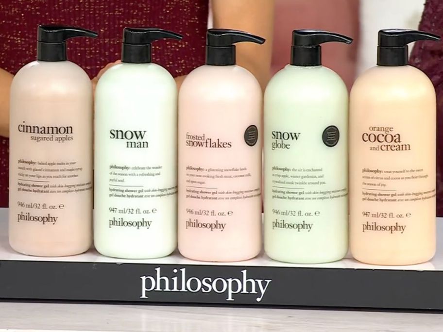 Philosophy Supersize Bubble Through the Snow 5-Piece Shower Gel Set