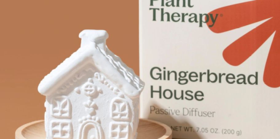 Plant Therapy Gingerbread House Diffuser Just $13.60 (+ More Natural Gift Ideas)