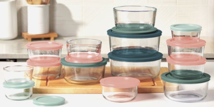 Pyrex Glass 28-Piece Food Storage Set Just $23.98 on SamsClub.com