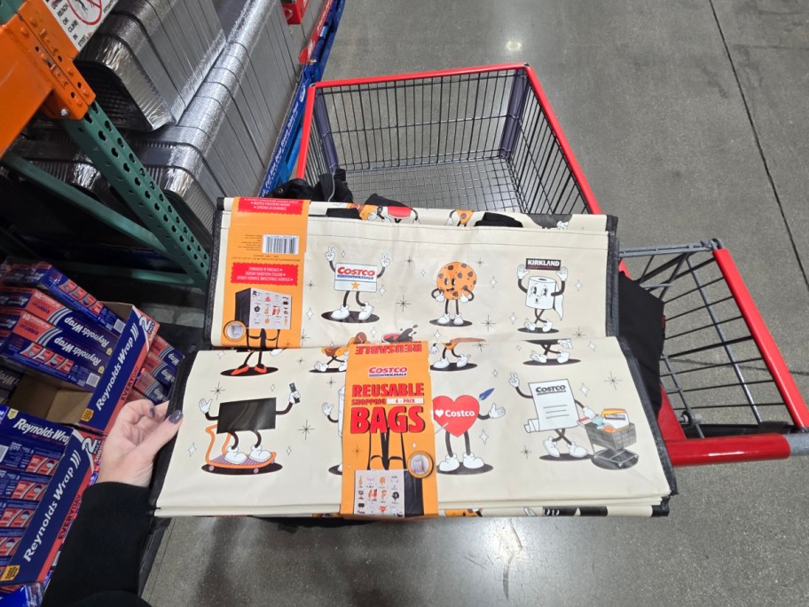 Reusable Costco bags.