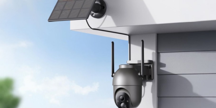 $200 Off Wireless Solar Outdoor Security System w/ 4 Cameras for Amazon Prime Members