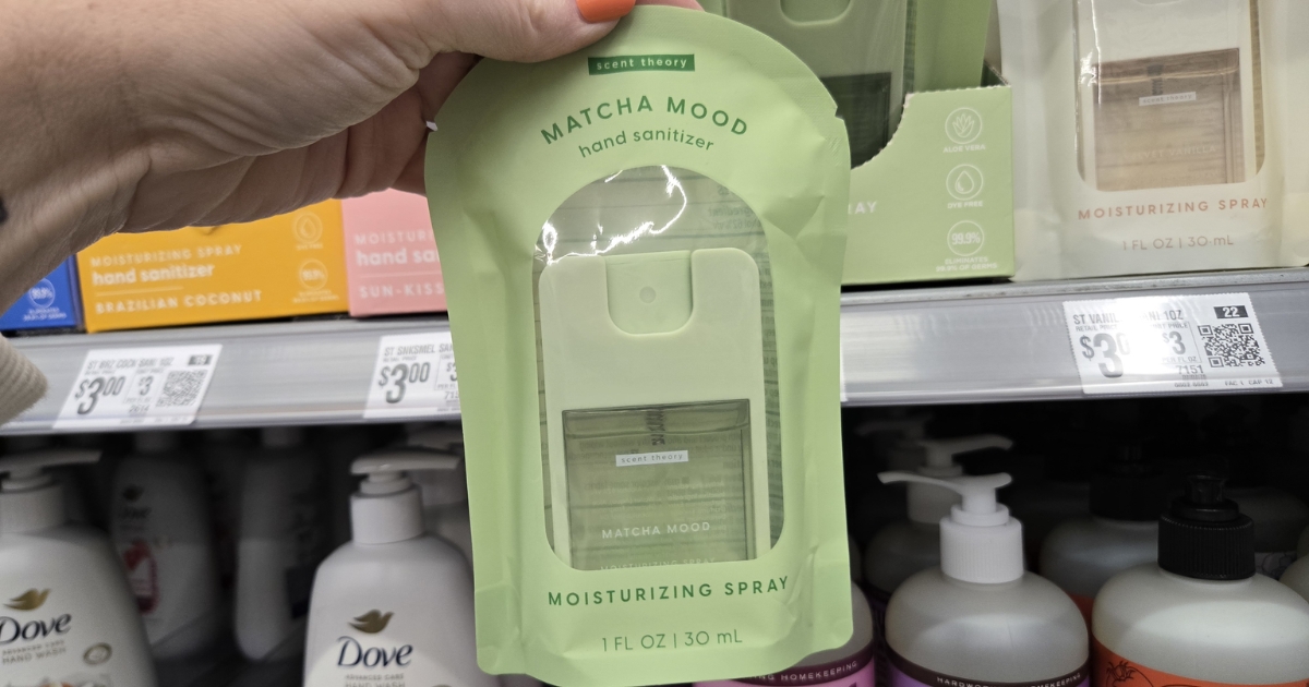 Walmart’s Hand Sanitizer Spray is Only $3 & Has the Best Scents!