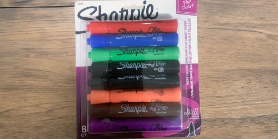 Sharpie Flip-Chart Barrel Markers 8-Pack Just $5.72 on Amazon (Reg. $11)