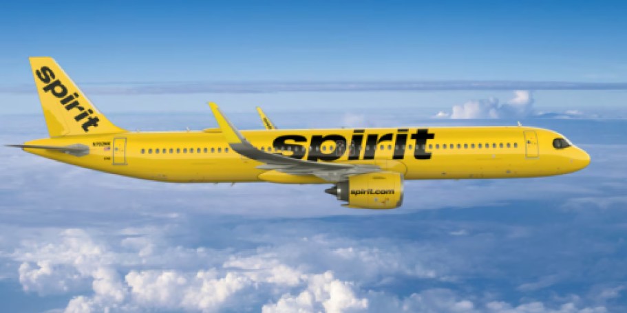 Spirit Airlines Travel Tuesday Sale – 60% Off Flights