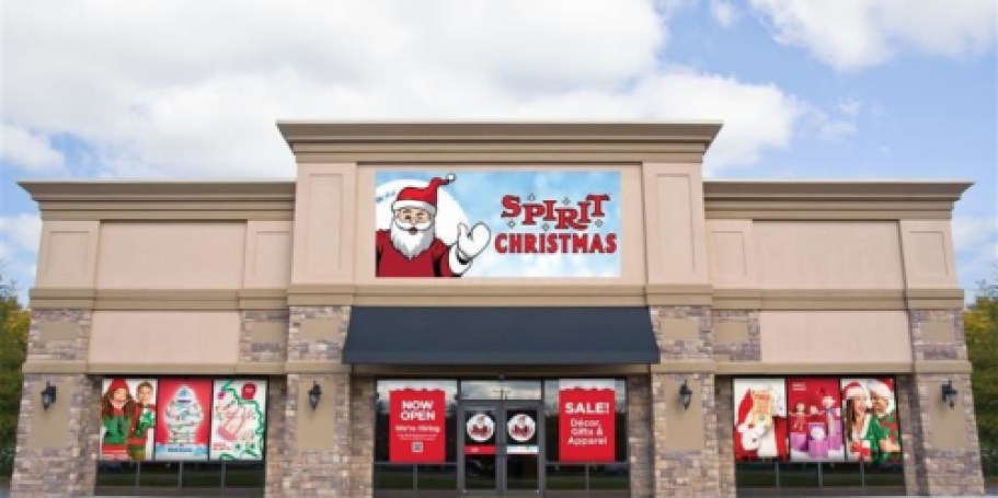 Spirit Christmas Is BACK & Just Opened 30 Stores (Book Your Santa Visit Now!)