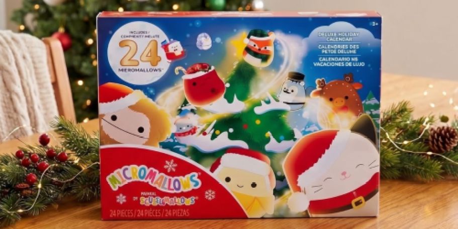 The 2026 Squishmallows Advent Calendar Just Dropped on Amazon & WILL Sell Out!
