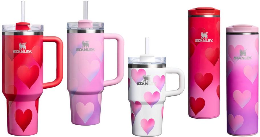 Stock images of Stanley Valentine's Day Tumbler Collection at Target