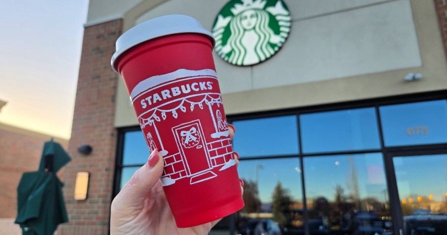 Score a FREE Starbucks Reusable Red Cup Soon
