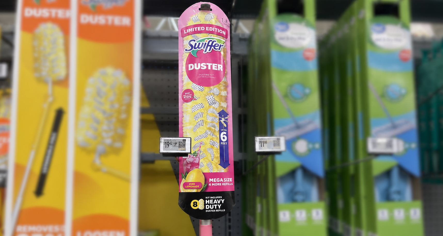 Is it Weird That We’re Excited About a Pink Lemonade Swiffer Duster?