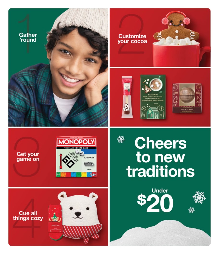 page from Target ad