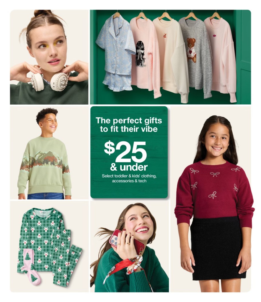 page from Target ad