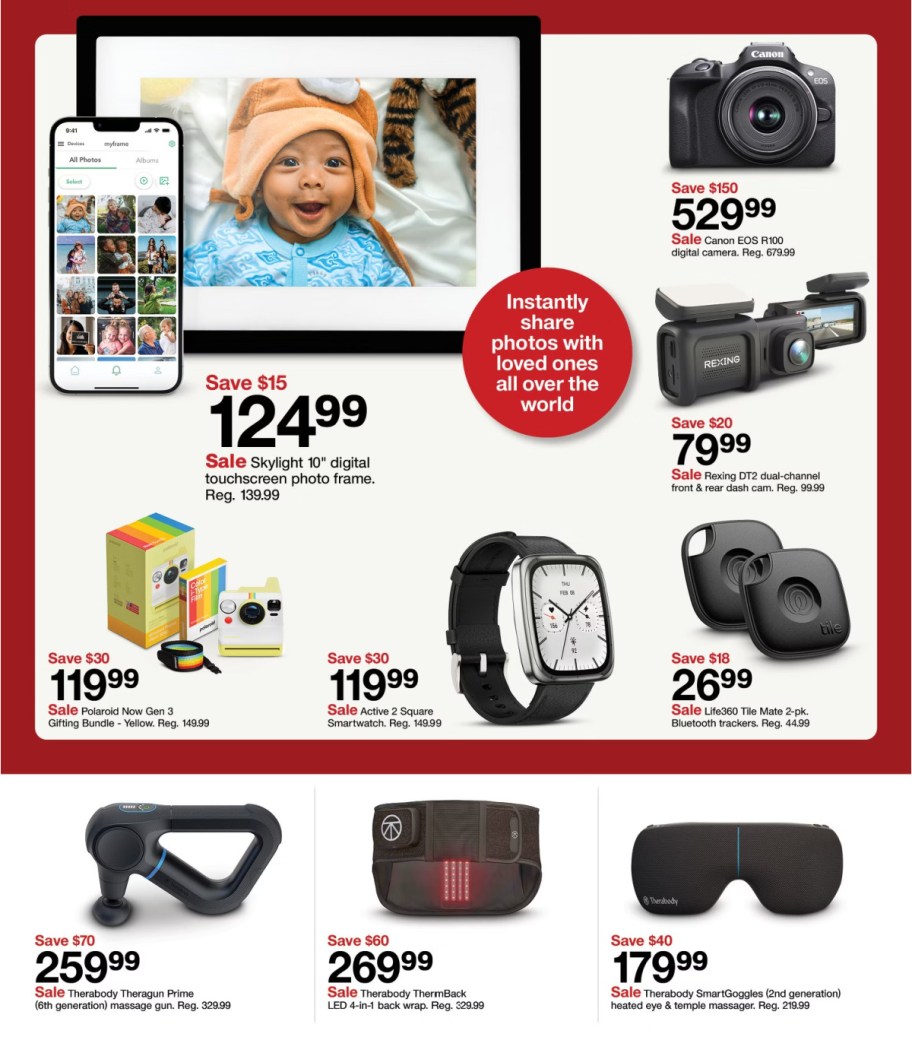 page from Target ad