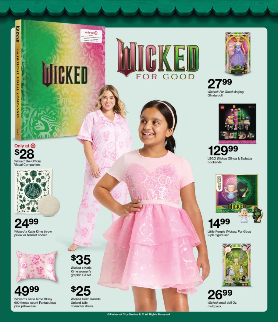 page from Target ad