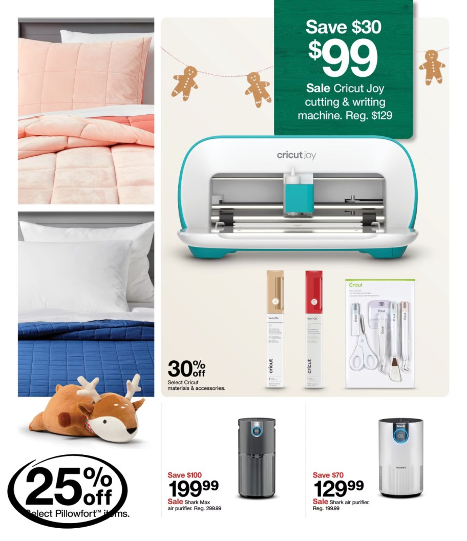 page from Target ad