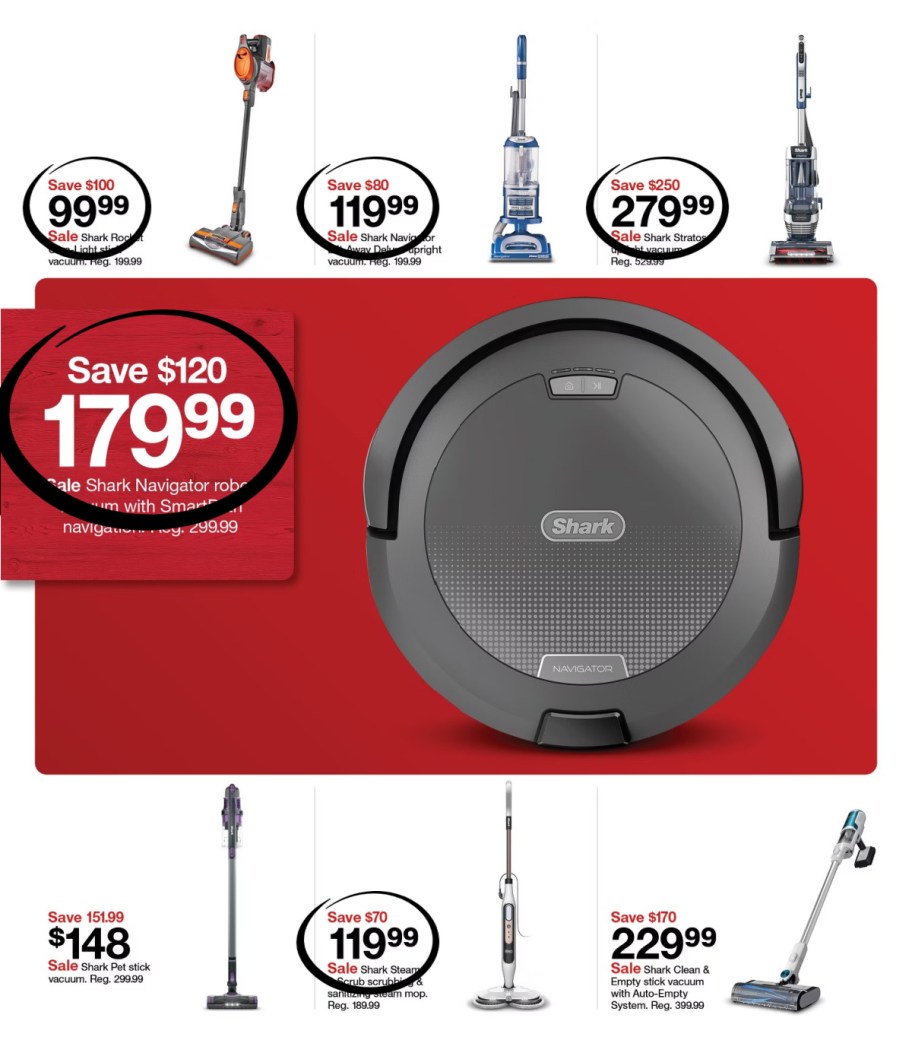 page from Target ad