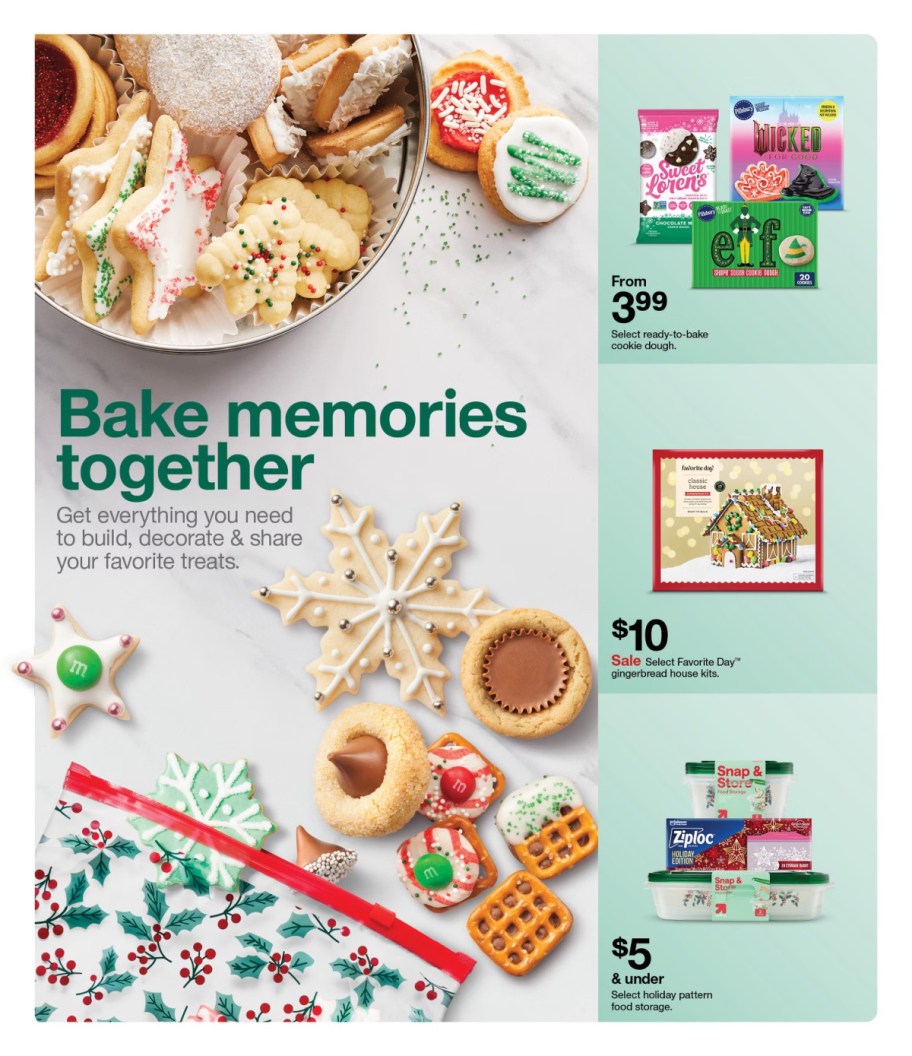 page from Target ad