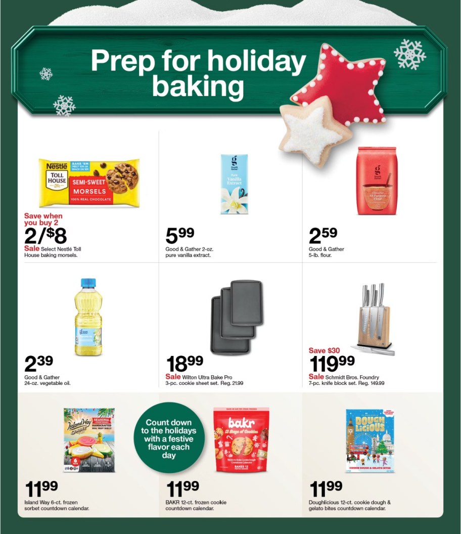page from Target ad