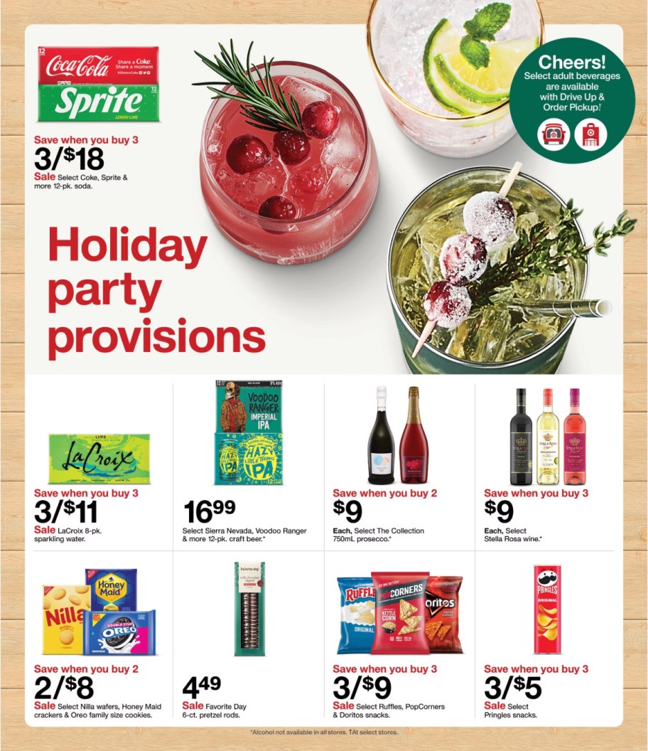 page from Target ad