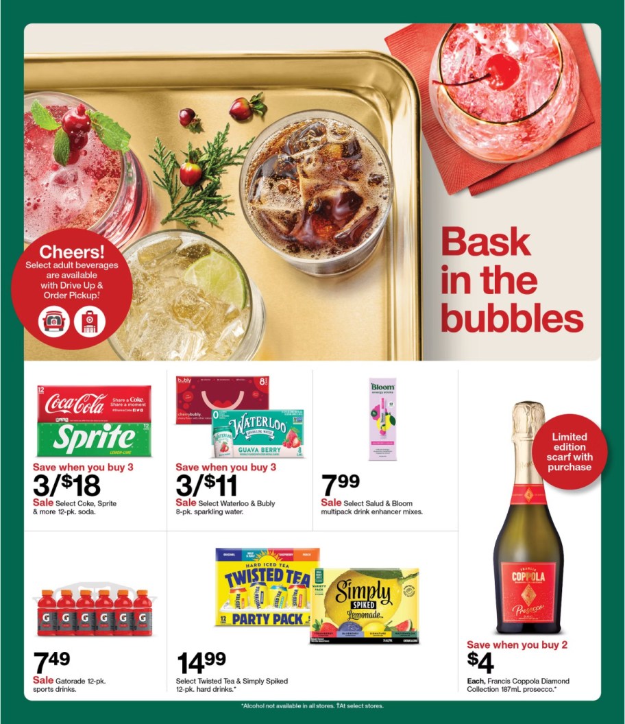 page from Target ad