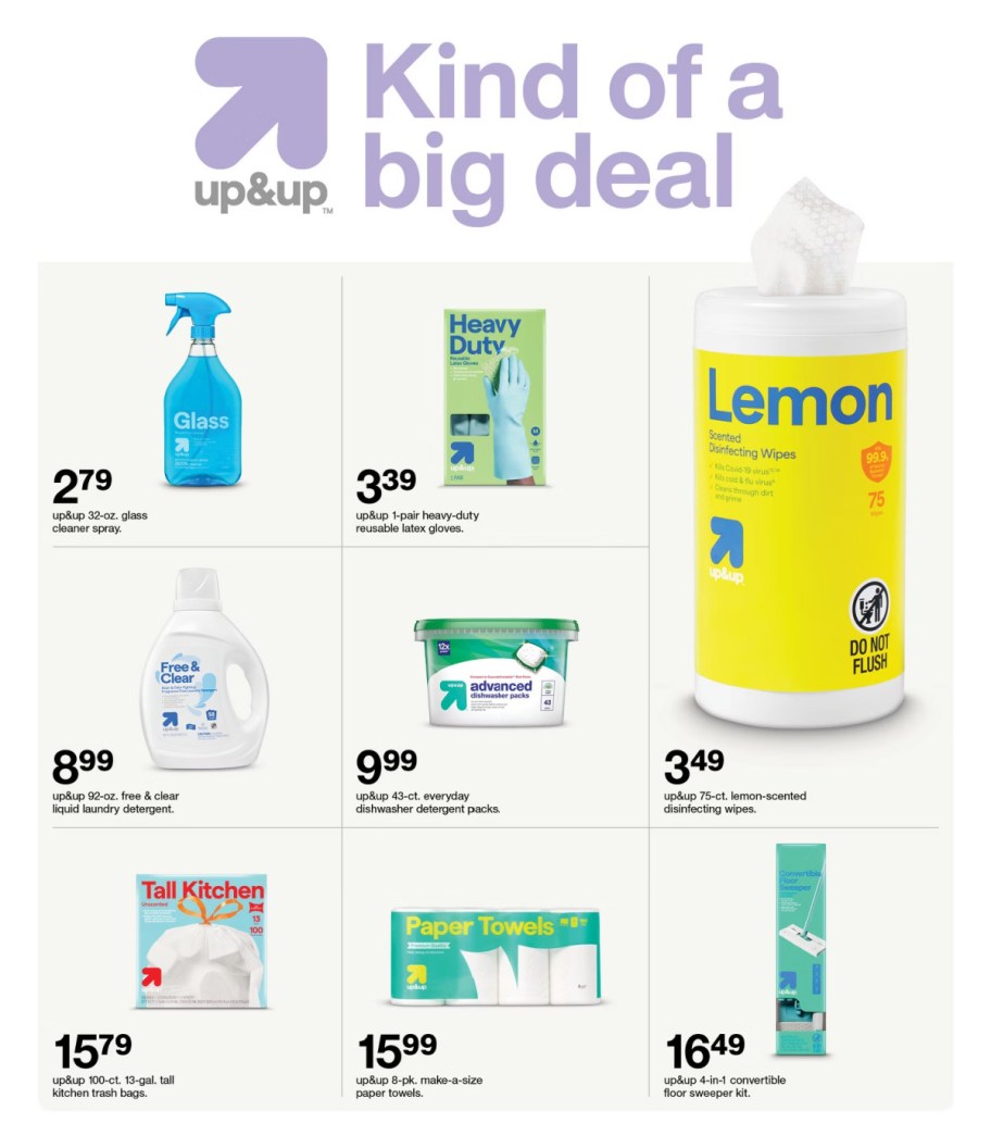 page from Target ad