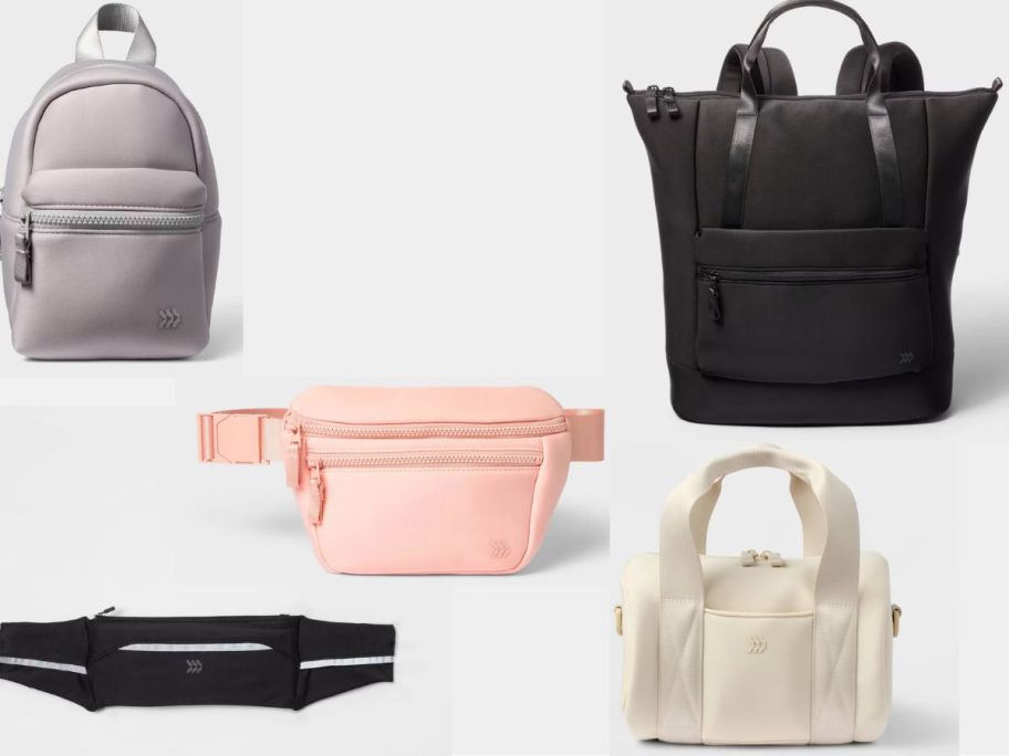 Stock images of All in Motion Bags and Backpacks