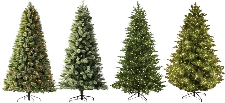 4 artificial Christmas tree