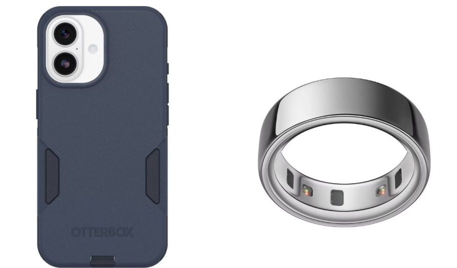 An Otterbox Case and an Oura Ring