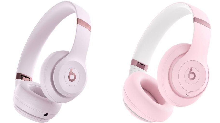 Stock images of Beats Solo 4 and Pro Headphones