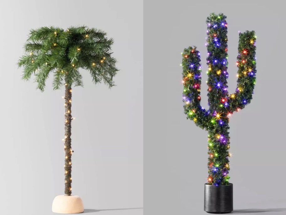 Target Christmas Palm and Cactus