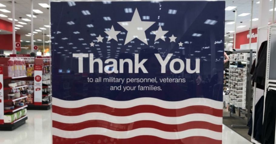 WOW! Target Has Doubled It’s Military Appreciation Discount This Year – Starts June 21st