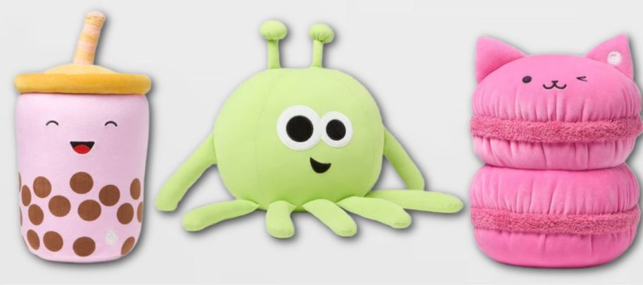 Stock images of 3 Pillowfort Novelty Plush