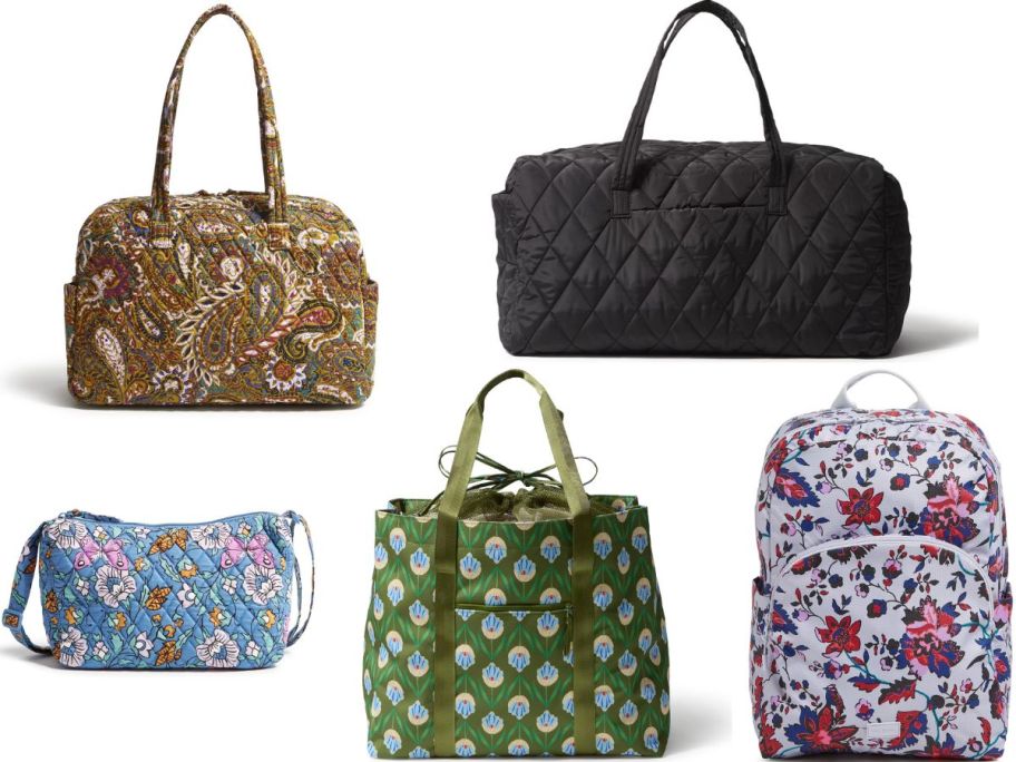 Stock image sof 5 vera bradley bags