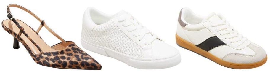 three different target shoes that are on sale