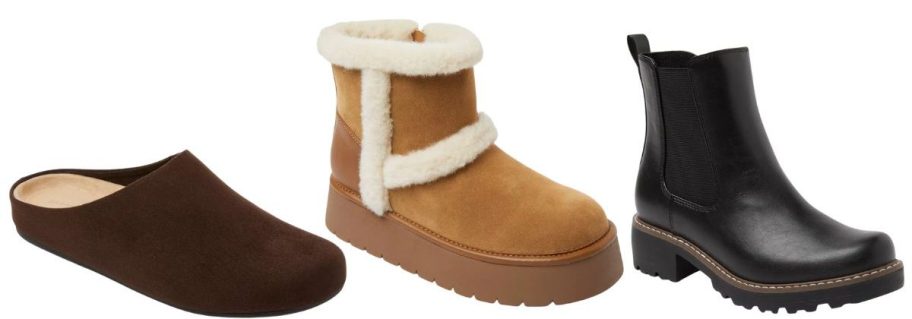 target sale shoes clog, and boots